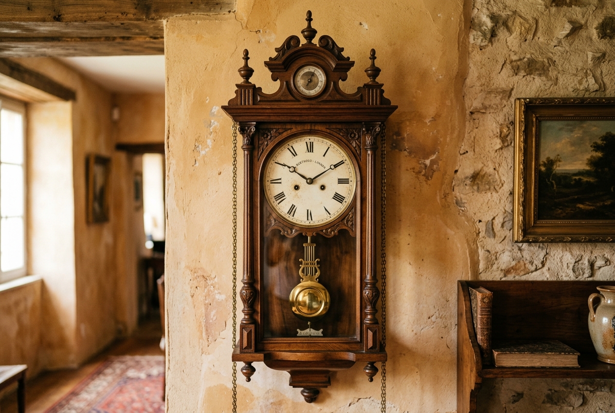Reloj de pared antiguo